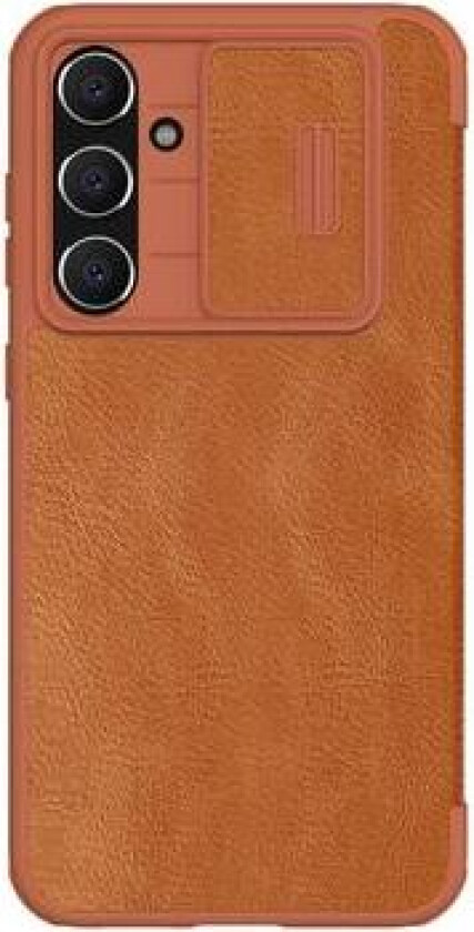 Samsung Galaxy S23 FE Nillkin Qin Pro Flip-deksel - Brun