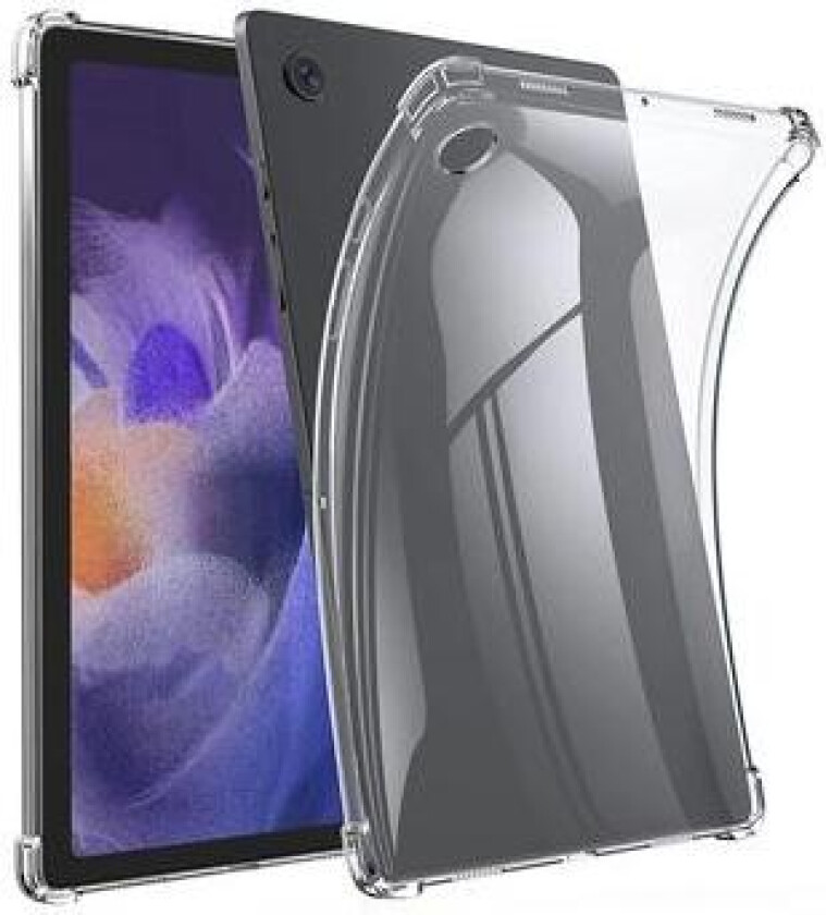 Samsung Galaxy Tab A8 10.5 (2021) Støtsikkert TPU-deksel - Gjennomsiktig