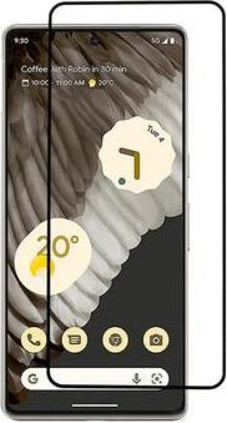 Full Cover Google Pixel 8 Pro Skjermbeskyttere Panzerglass - Svart Kant