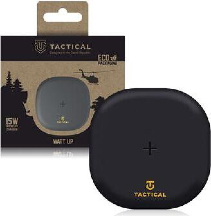 WattUp K13 trådløs lader - 15 W - Svart