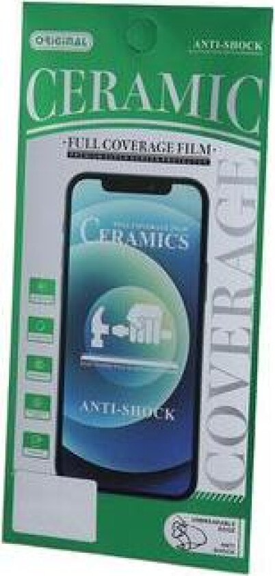 Huawei P30 Lite Keramisk Skjermbeskyttere Panzerglass - Svart Kant