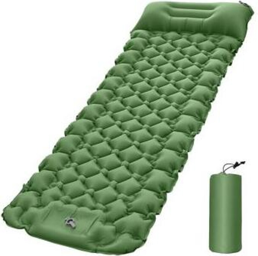 Oppblåsbar Liggeunderlag for Camping - Grønn