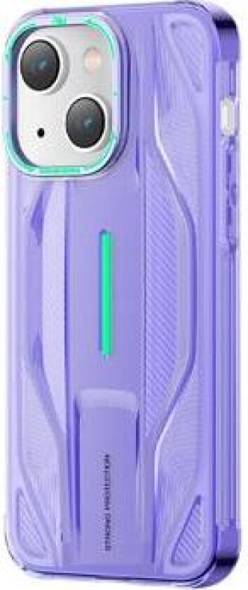 PQY Supercar Series iPhone 14 Plus TPU-deksel - Lilla