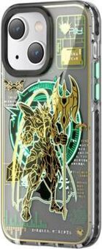 PQY Mecha Mag iPhone 14 Plus Hybrid-deksel - Grønn