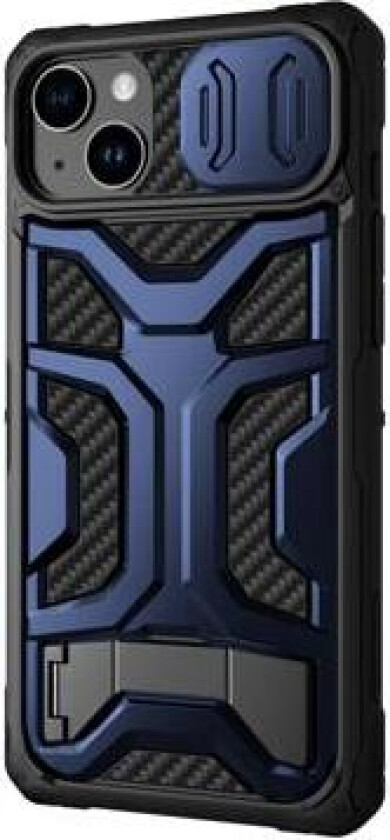 Adventurer iPhone 14 Plus Hybrid-deksel - Blå