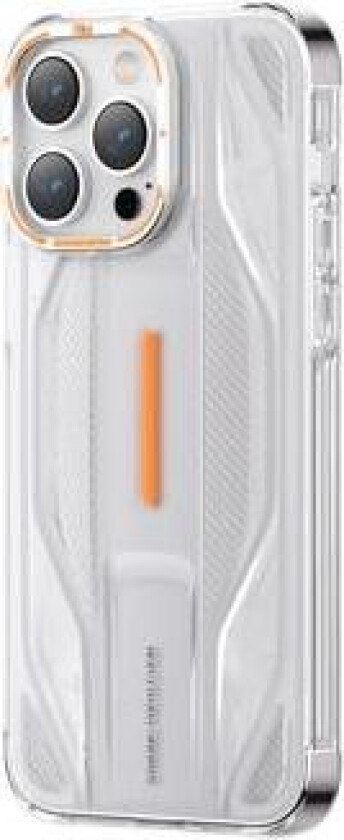 PQY Supercar Series iPhone 14 Pro Max TPU-deksel - Gjennomsiktig