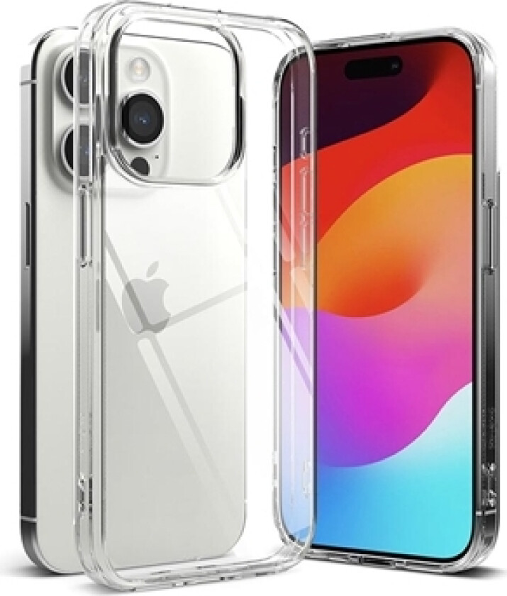 iPhone 15 Pro Max Ringke Fusion Hybrid-deksel - Gjennomsiktig
