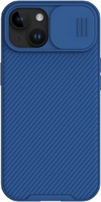 iPhone 15 Nillkin CamShield Pro Hybrid-deksel - Blå