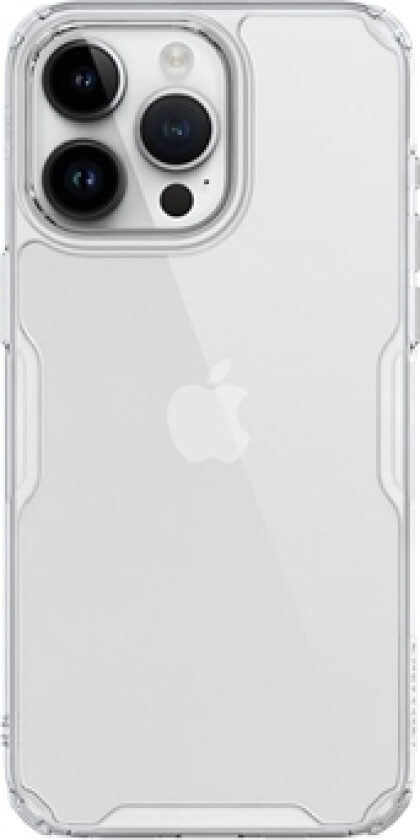 iPhone 15 Pro Nillkin Nature TPU Pro Hybrid-deksel - Gjennomsiktig