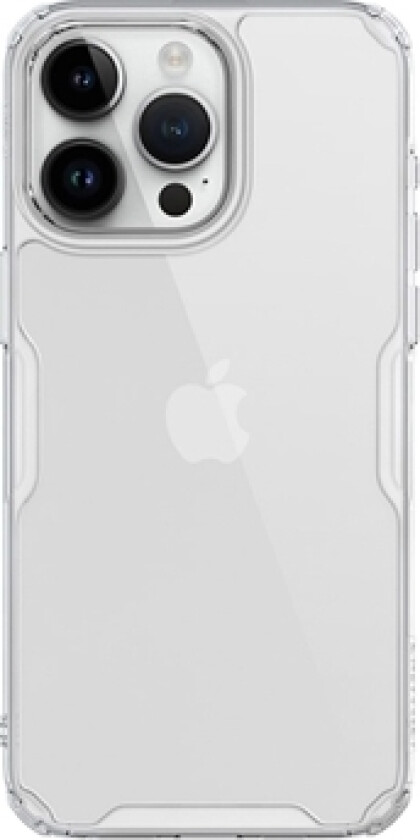 iPhone 15 Pro Max Nillkin Nature TPU Pro Hybrid-deksel - Gjennomsiktig