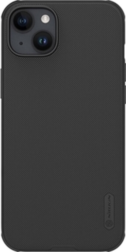iPhone 15 Plus Nillkin Super Frosted Shield Pro Hybrid-deksel - Svart