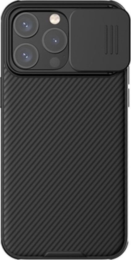 iPhone 15 Pro Nillkin CamShield Pro Hybrid-deksel - Svart