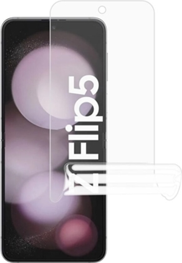 Samsung Galaxy Z Flip5 TPU Skjermbeskytter - Gjennomsiktig
