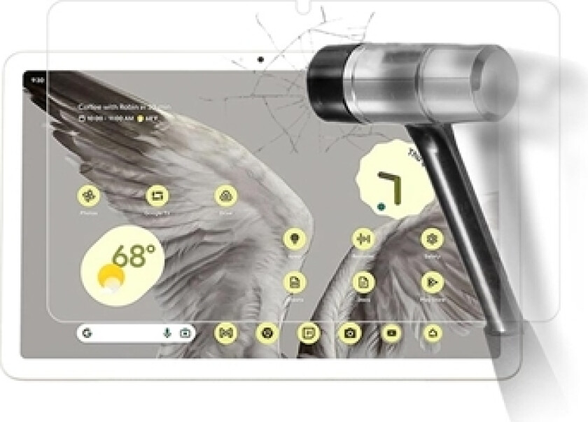 Full Cover Google Pixel Tablet Skjermbeskyttere Panzerglass - 9H, 0.3mm