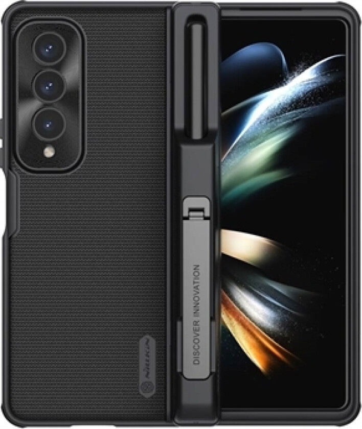 Super Frosted Shield Fold Samsung Galaxy Z Fold4 Deksel - Svart