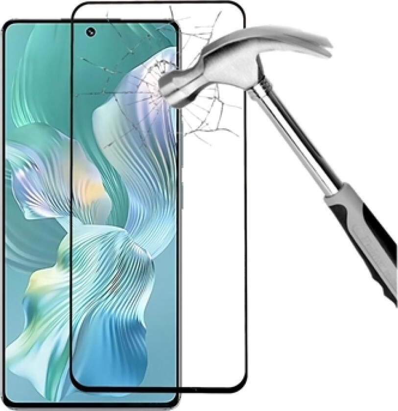 Full Dekning Honor 80 Pro Flat Skjermbeskyttere Panzerglass
