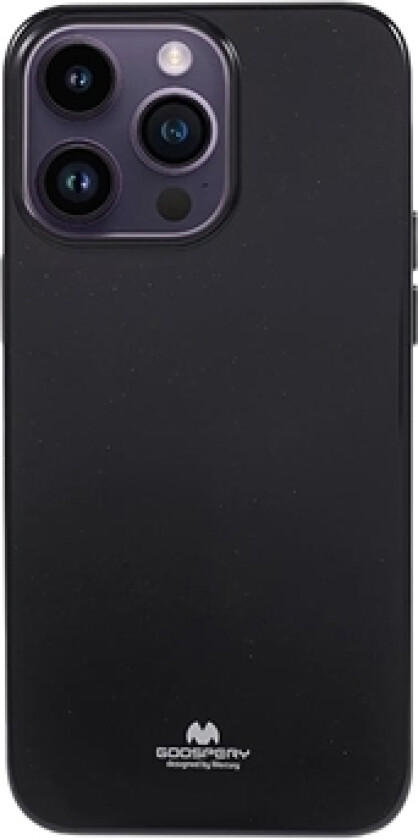 iPhone 15 Pro Max Mercury Goospery Glitter TPU-deksel - Svart