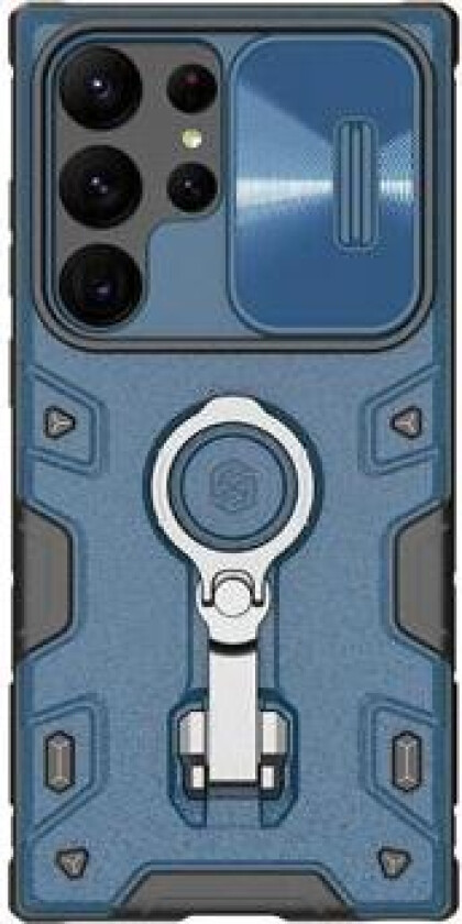 CamShield Armor Pro Samsung Galaxy S23 Ultra 5G Hybrid-deksel - Blå