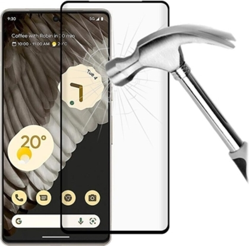 Full Cover Google Pixel 7 Pro Skjermbeskyttere Panzerglass