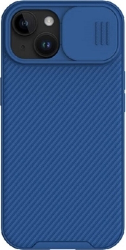 iPhone 15 Plus Nillkin CamShield Pro Hybrid-deksel - Blå