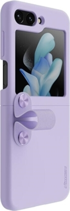 Samsung Galaxy Z Flip5 Nillkin Flex Flip Liquid Silikondeksel - Lilla