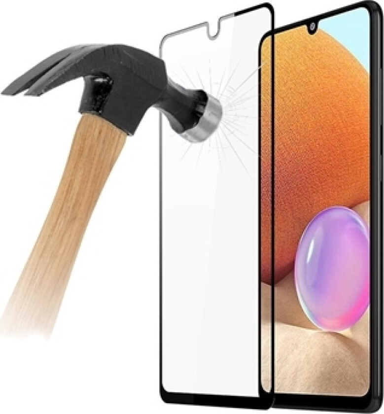 Samsung Galaxy A32 (4G) Dux Ducis Medium Alumina Skjermbeskyttere Panzerglass - Svart Kant