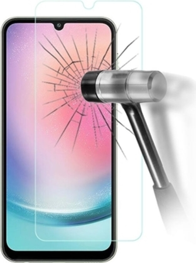Samsung Galaxy A24 4G Skjermbeskyttere Panzerglass - 9H, 0.3mm - Klar