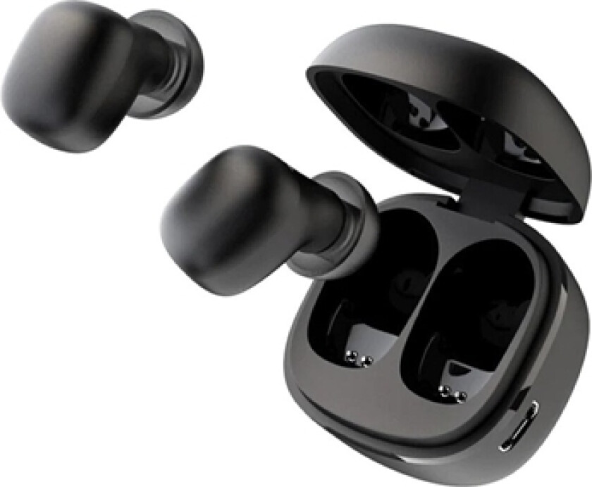 MG-C05 Mini TWS Øretelefoner med Ladeboks - Svart