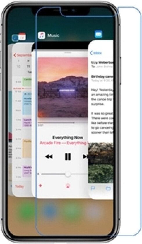iPhone 12 Mini Skjermbeskytter - Gjennomsiktig