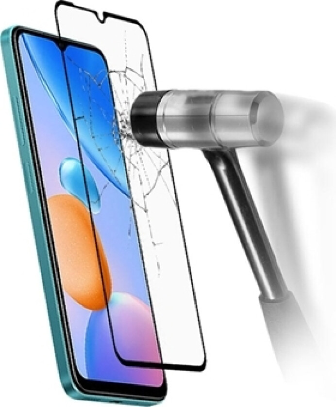 Full Dekning Xiaomi Redmi 10 5G/Note 11E Skjermbeskyttere Panzerglass - Svart