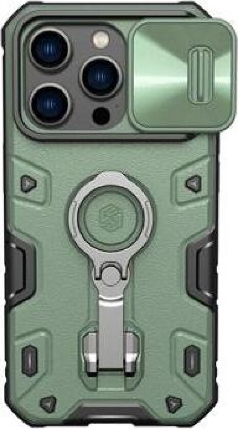 CamShield Armor Pro iPhone 14 Pro Max Hybrid-deksel - Grønn