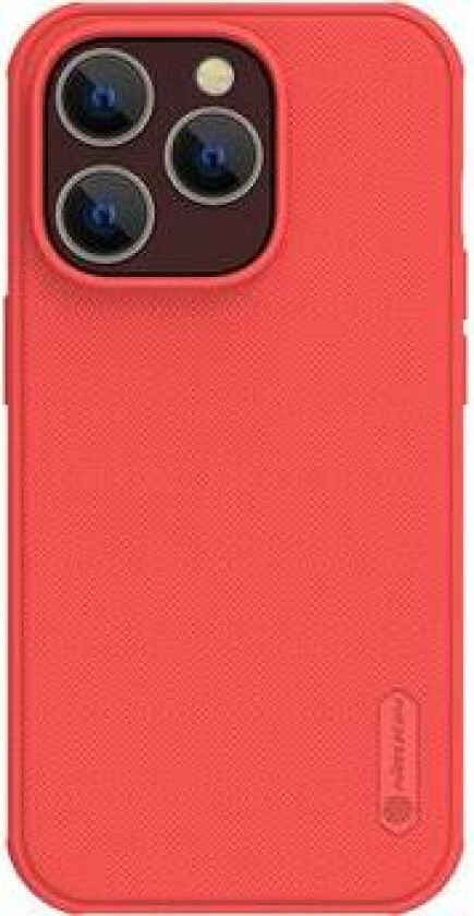 Super Frosted Shield Pro iPhone 14 Pro Deksel - Rød