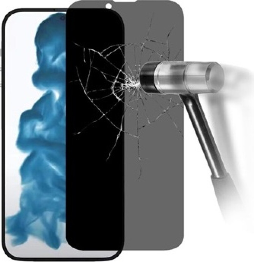iPhone 14 Skjermbeskyttere Panzerglass - 9H, 0.3mm - Privatliv