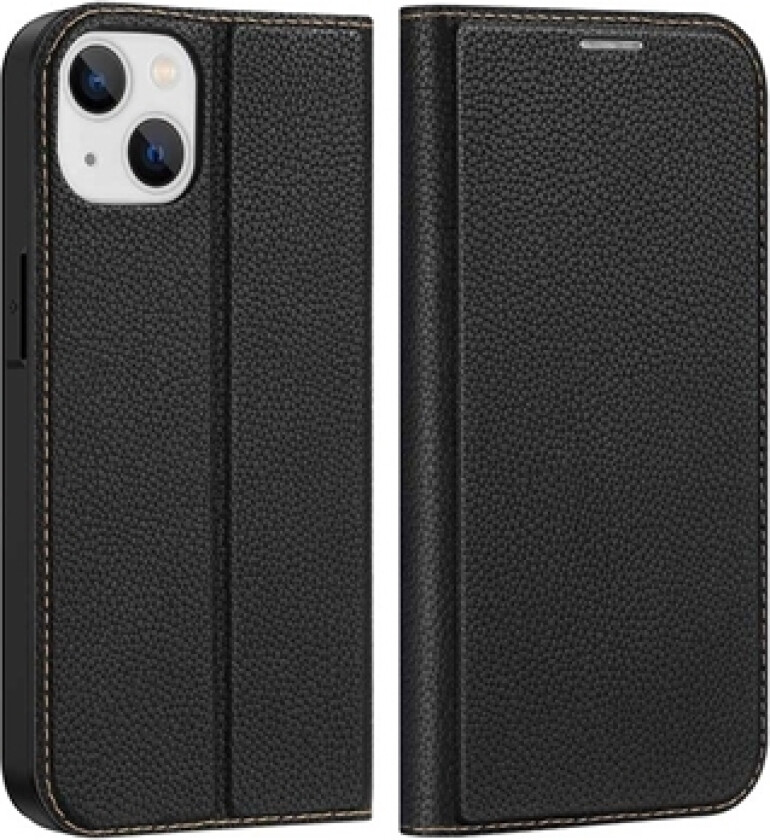 Skin X2 iPhone 14 Flip-deksel - Svart