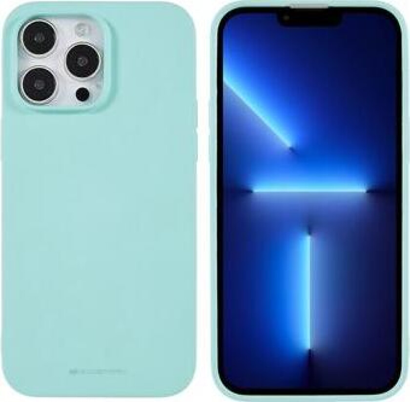 Goospery SF iPhone 14 Pro Max TPU-deksel - Cyan