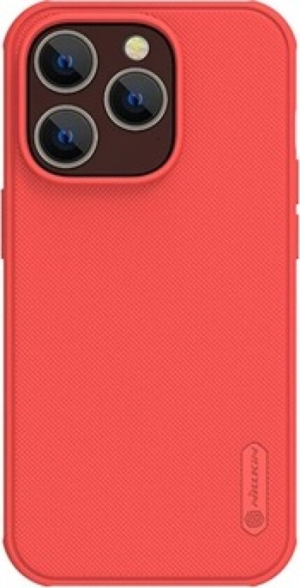 Super Frosted Shield Pro iPhone 14 Pro Max Hybrid-Deksel - Rød