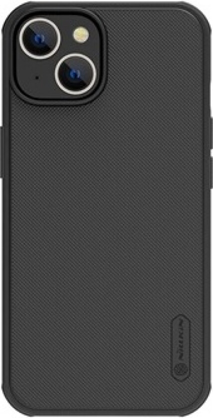 Super Frosted Shield Pro iPhone 14 Hybrid-Deksel - Svart