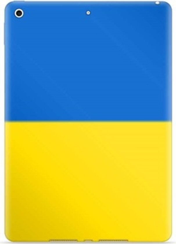 iPad 10.2 2019/2020/2021 TPU-deksel Ukrainsk flagg - Gul og lyseblå