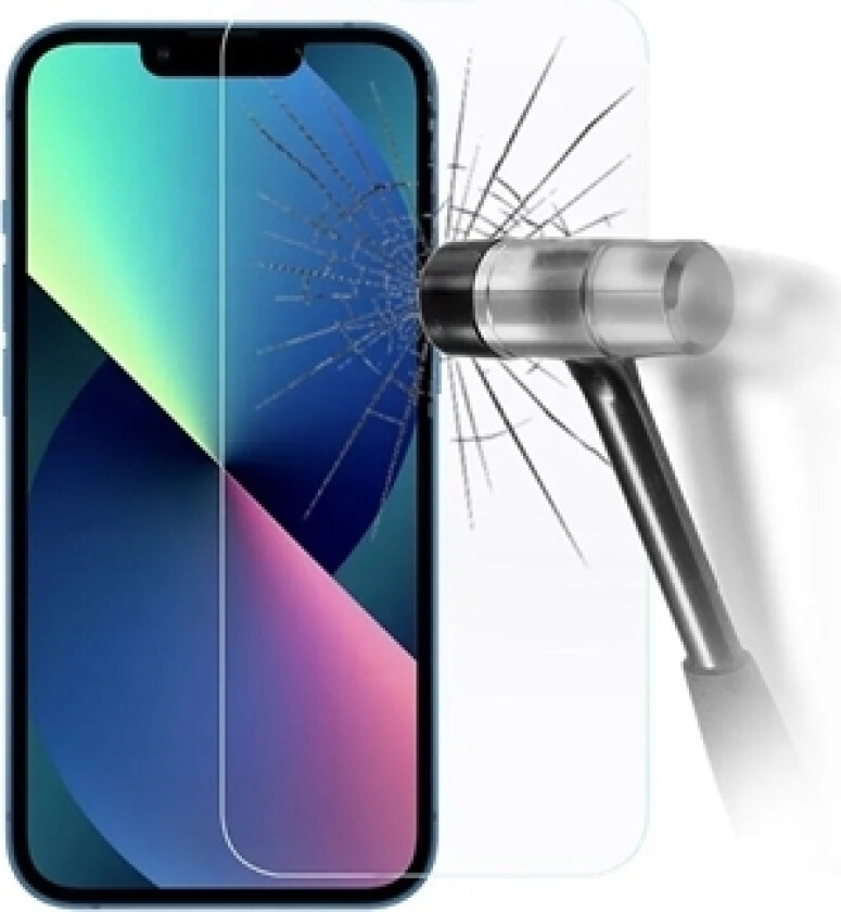 iPhone 14 Skjermbeskyttere Panzerglass - 9H, 0.3mm - Gjennomsiktig