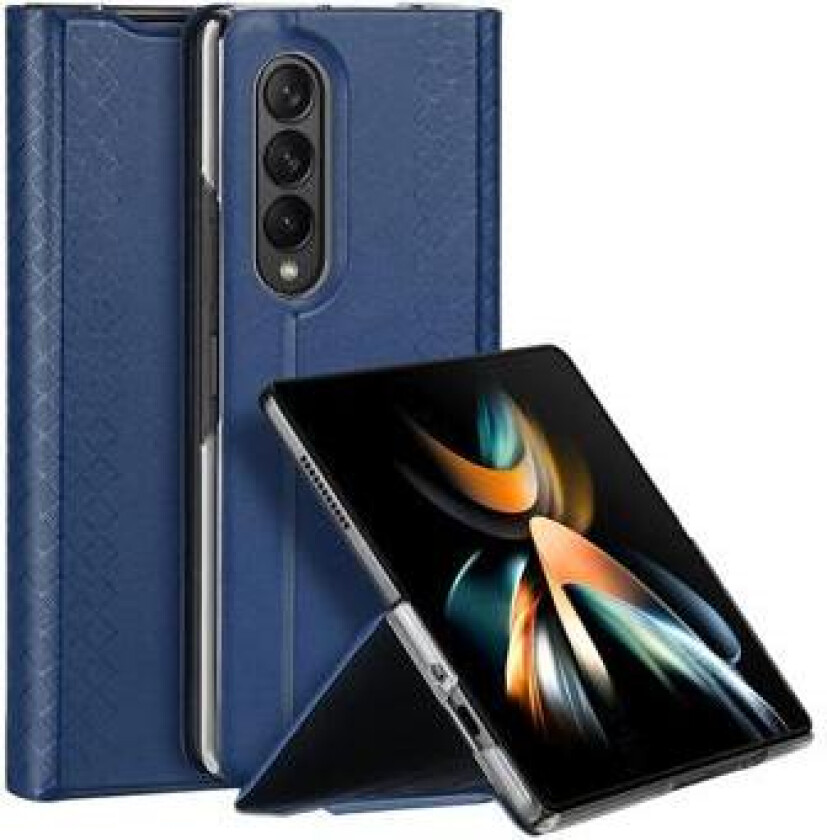 Bril Samsung Galaxy Z Fold4 Flip-deksel - Blå