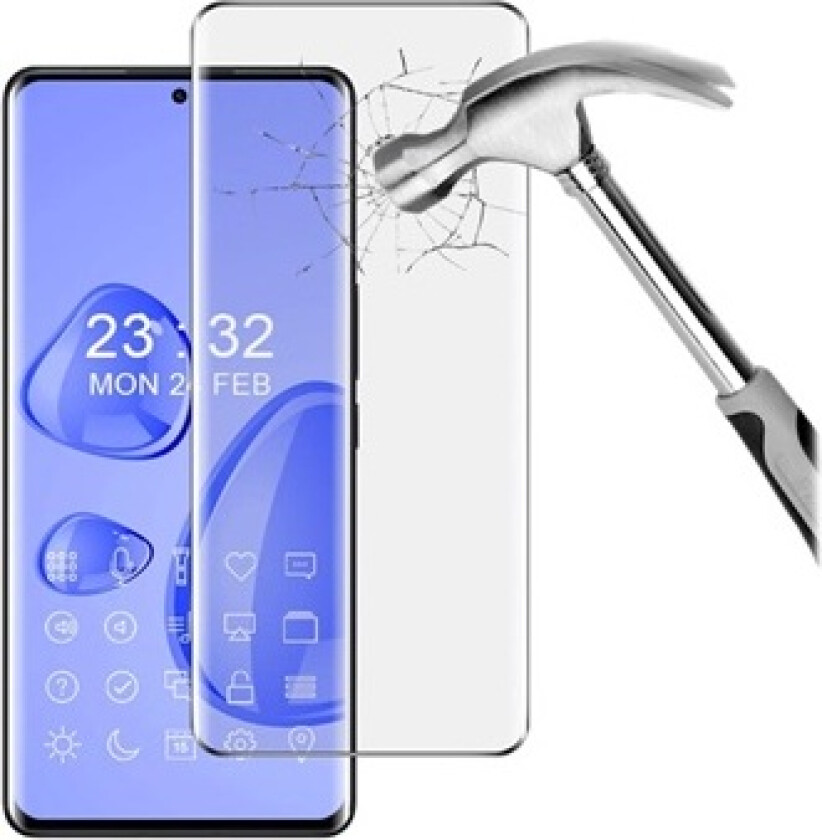 3D Curved Xiaomi 12S Ultra Skjermbeskyttere Panzerglass