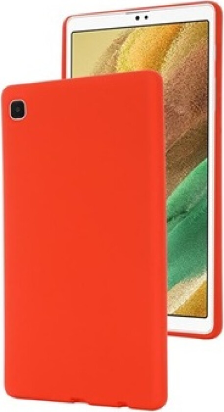 Samsung Galaxy Tab A7 Lite Liquid Silicone Deksel - Rød