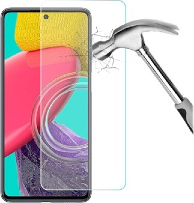 Samsung Galaxy M53 Skjermbeskyttere Panzerglass - Klar
