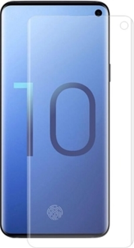 Samsung Galaxy S10 Hat Prince PET Skjermbeskytter - Kristallklar