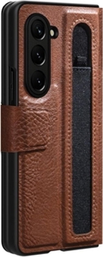Samsung Galaxy Z Fold5 Nillkin Aoge Belagt Deksel - Brun