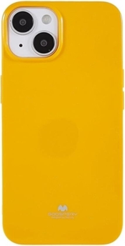 iPhone 14 Plus Mercury Goospery Glitter TPU-deksel - Gul