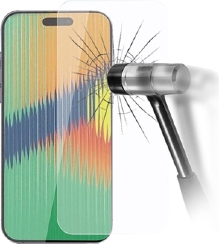 iPhone 15 Pro Skjermbeskyttere Panzerglass - 9H, 0.3mm - Klar