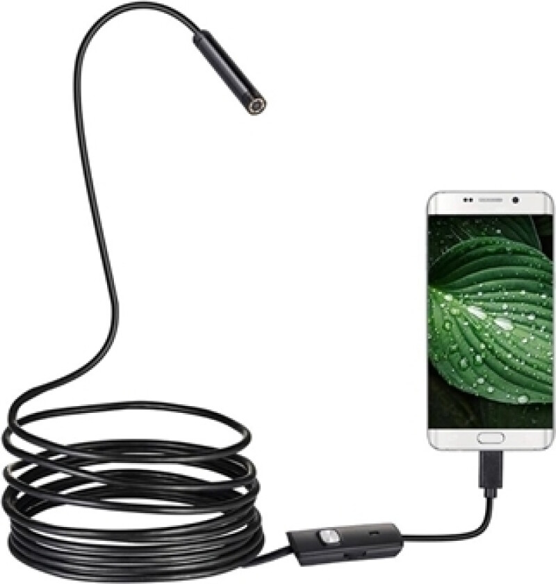 PC Android Endoskop / Inspeksjonskamera - microUSB, IP67 - 1m