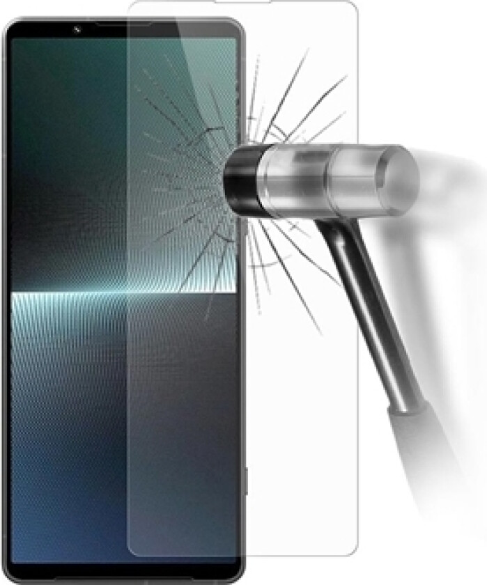 Sony Xperia 1 V Skjermbeskyttere Panzerglass - 9H, 0.3mm - Klar