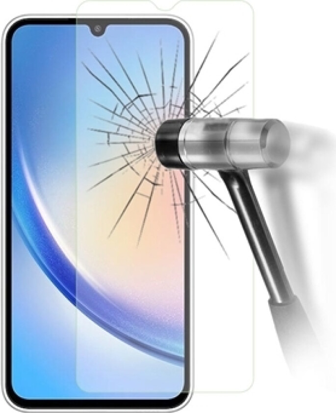 Samsung Galaxy A34 5G Skjermbeskyttere Panzerglass - 9H, 0.3mm - Klar